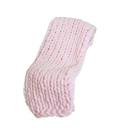 Buy Baby Pink Jumbo Chenille Chunky Knit Yarn Chunky Knit Yarnsuper