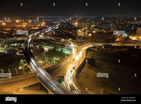 Karachi by Night Stock Photo - Alamy