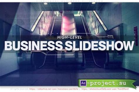 Videohive High Level Business Slideshow Project For