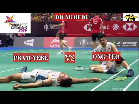 Pramudya Kusumawardana Yeremia E Y Y Rambitan Vs Ong Yew Sin Teo Ee Yi