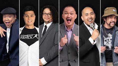 6 of the PH's top comedians share the stage in The Best of Comedy Manila