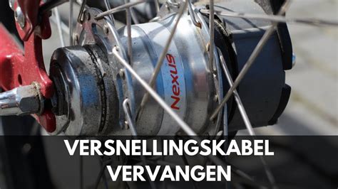 Shimano Nexus Versnellingskabel Vervangen Versnelling Kabel