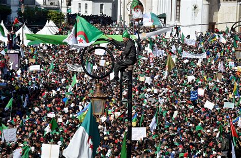 Hundreds Of Thousands March Against Algerian Leader Bouteflika The