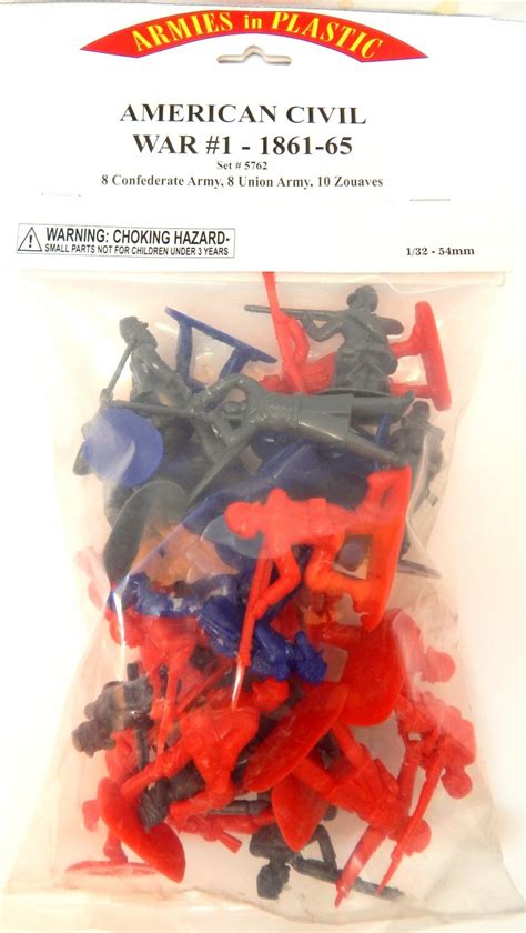 Armies In Plastic American Civil War 1 Set 5762 Soldiers Set