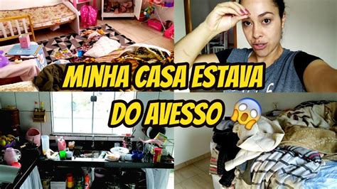 Faxina Completa Na Casa Toda Estava Muito Bagunçado Youtube