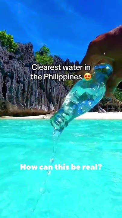 Philippines Has The Worlds Clearest Water 😍🇵🇭 Youtube