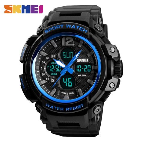 Buy Skmei Men Digital Sport Watches Chrono Countdown M Waterproof Led