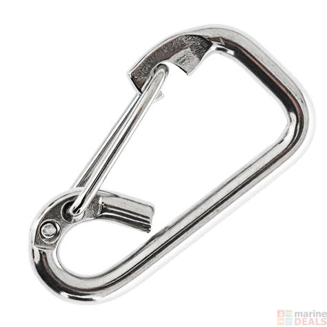 Buy Ronstan Cs2430 6 Asymmetric Carabiner Snap Hook 60mm Online At