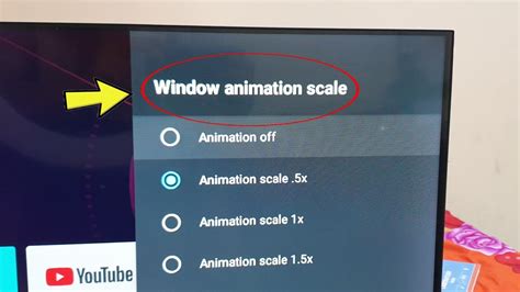 All Android Tv Animation On Off Window Animation Scale Setting