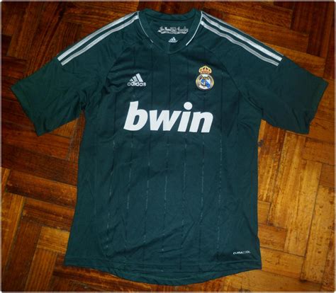 Real Madrid Third Football Shirt 2012 2013 Sponsored By Bwin