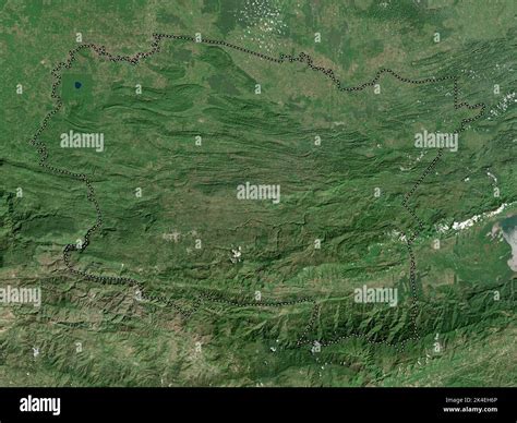 Alta Verapaz, department of Guatemala. High resolution satellite map ...