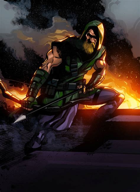 Greenarrow Color By Mohammedagbadi On Deviantart