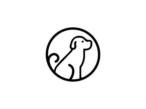 Hunde Logo Und Icon Design Vektor Hunde Logo Design Vektor Premium Vektor