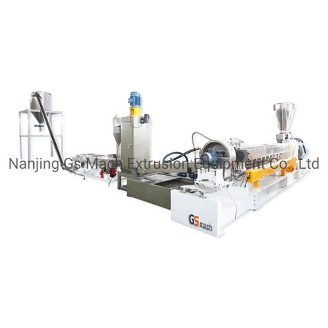 Caco Filler Masterbatch Plastic Compounding Machine China