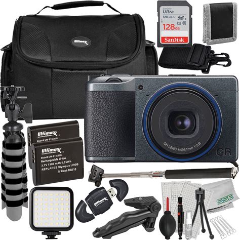 Ricoh Gr Iiix Urban Edition Digital Camera With Advanced Bundle