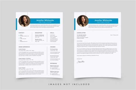 Premium Vector Vector Resume Designs Template