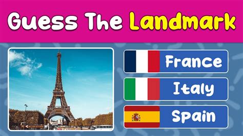 🌎 Guess the Country by Landmark 🌍 - YouTube