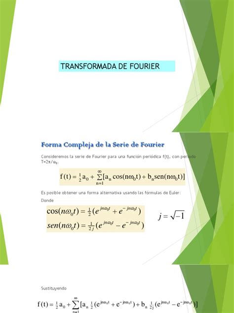 Transformada De Fourier Pdf Transformada Rápida De Fourier