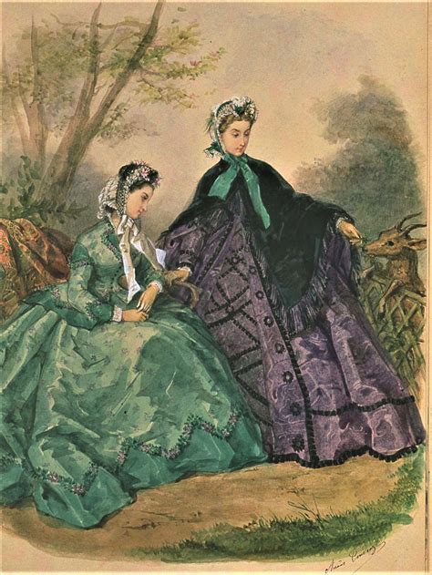 Fashion Plate La Mode Illustree Civil War Fashion Fashion Art