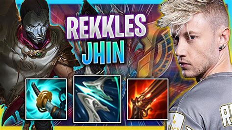 REKKLES IS SO CLEAN WITH JHIN FNC Rekkles Plays Jhin ADC Vs Ezreal