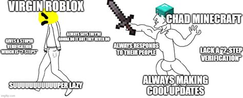 Roblox Vs Minecraft Imgflip