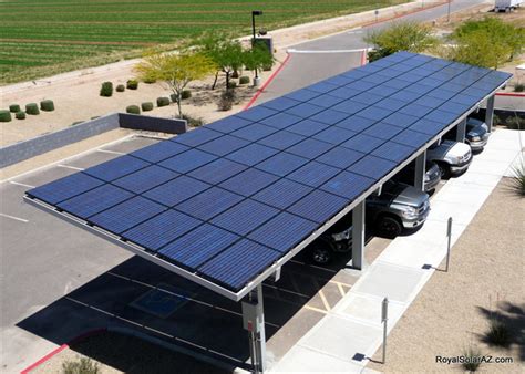 Galvanized Residential Solar Carport Structures On Off Grid Solar