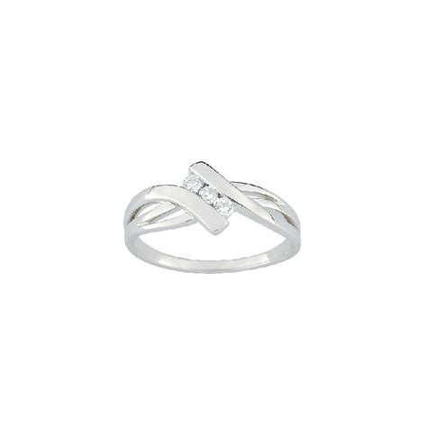 Bague Carador Collection Happy Motif Fl Che Plaqu Or Et Oxydes De