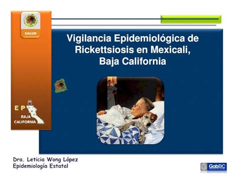 PDF Vigilancia Epidemiológica de Rickettsiosis en saludbc gob mx