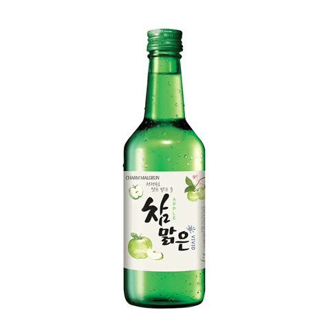 Charm Malgeun Vivid Apple Soju 360ml X 20 Liquor World