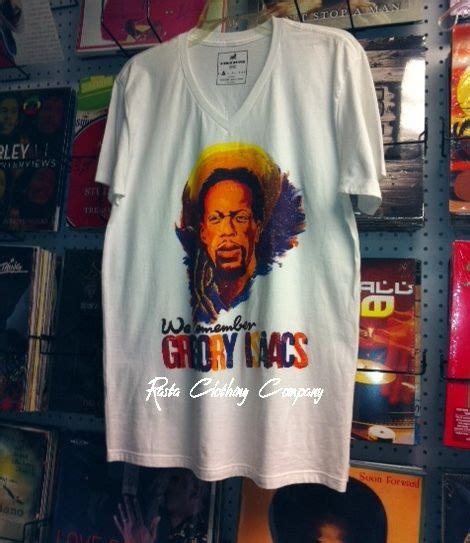 Gregory Isaacs We Remember Gregory Isaacs T Shirt White Shirts