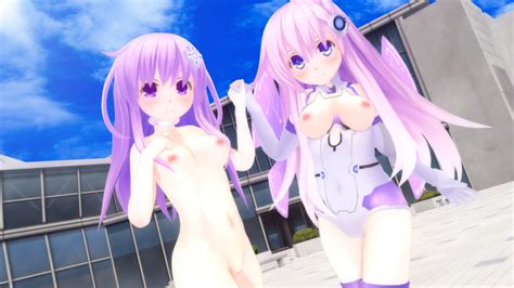 Rule 34 2girls Blush Breasts Breasts Out Dual Persona Multiple Girls Nepgear Neptunia Series