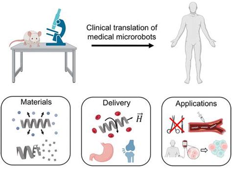 生物医学微型机器人：翻译领域未解决的挑战和机遇acs Nano X Mol