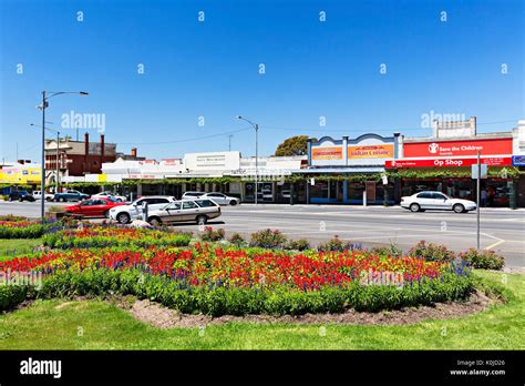 Barkly Street In Ararat Victoria Australiaararat Is A Former 1850`s