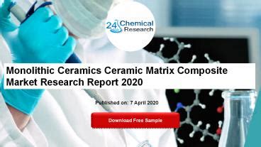 PPT Monolithic Ceramics Ceramic Matrix Composite Market Research