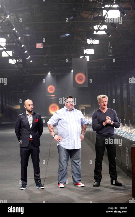 Masterchef Aka Master Chef From Left Judges Joe Bastianich Graham Elliot Gordon Ramsay