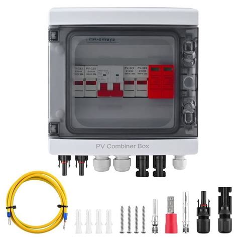 Boîte de jonction solaire PV Aomdom Boîte de Combinaison Solaire avec