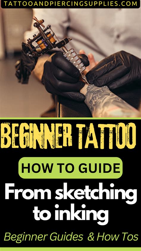 A Step By Step Guide For Beginner Tattoo Artists From Sketching To