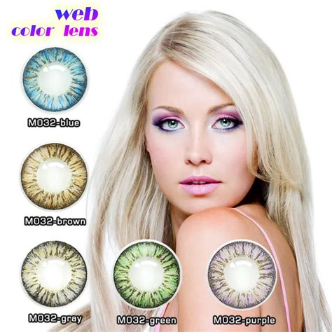 Hazel Green Color Contact Lens In Vial Toric Magic Cheap Eye Contacts ...