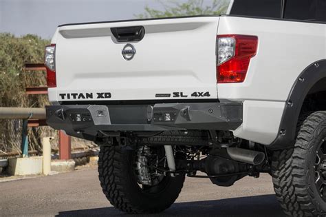 Addictive Desert Designs Nissan Titan Xd Stealth Fighter Rear Bumper Is