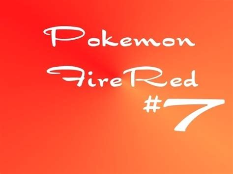 Pokemon Firered The Boulderbadge Youtube