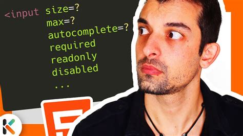 TODOS Los Atributos De INPUT De FORMULARIOS En HTML Curso De HTML