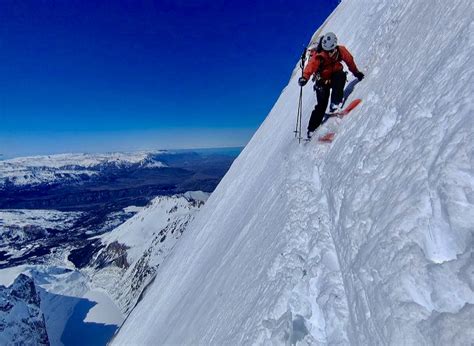 big wall ski descent  patagonia explorersweb