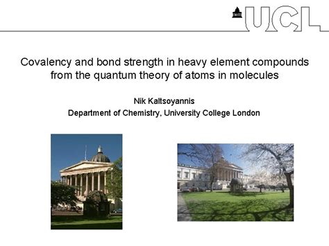 Covalency And Bond Strength In Heavy Element Compounds