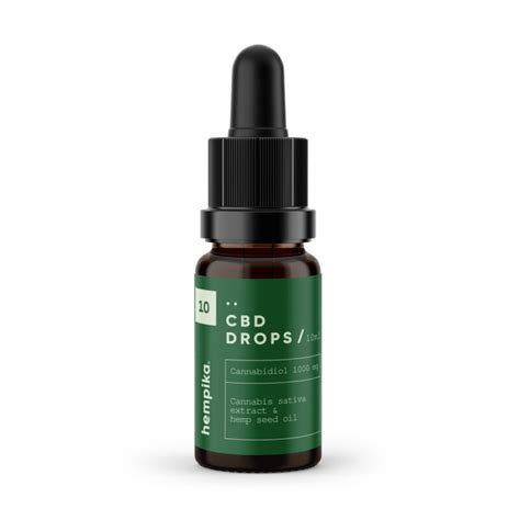 Cbd Drops 1000mg 10ml The Hemp Bio