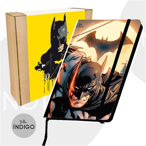 Libreta Batman Personalizada Pasta Dura Artesanal Cuotas sin interés