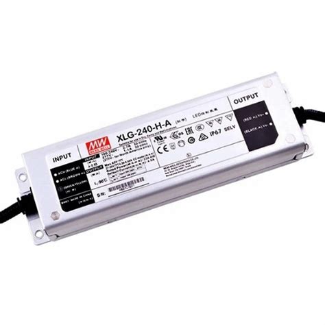 Блок Питания Mean Well 240W 27 56V 6 66А IP67 XLG 240 H A Купить