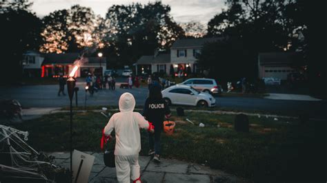 Group of Children in Halloween Costumes · Free Stock Photo