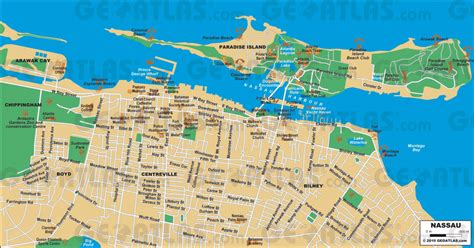 Printable Map Of Nassau Bahamas - Printable Maps