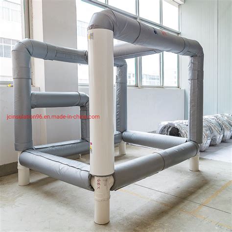 Custom Removable Thermal Insulation Jacket For Valve And Pipe China Pipe Insulation Cover And