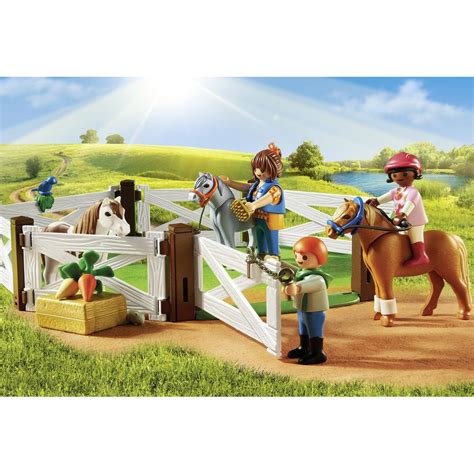 Playmobil Fazendinha - 6927 Playmobil - Fazendinha com Pôneis - MP Brinquedos
